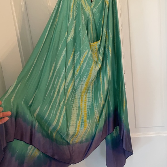 Sexy Silk Halter Dress with chain - Picture 7 of 7